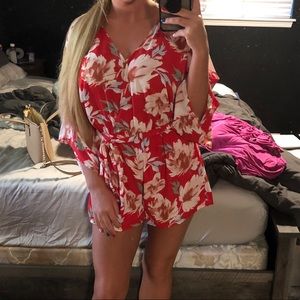 Floral Romper